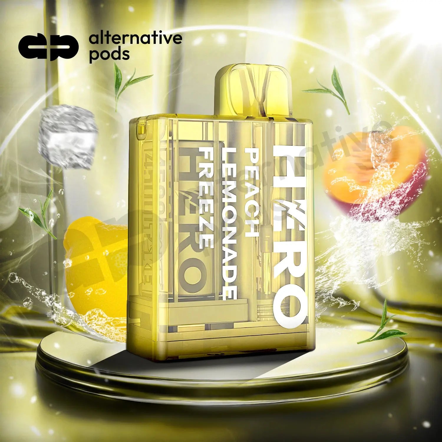 Take Off HERO Disposable Vape - Peach Lemonade Freeze 