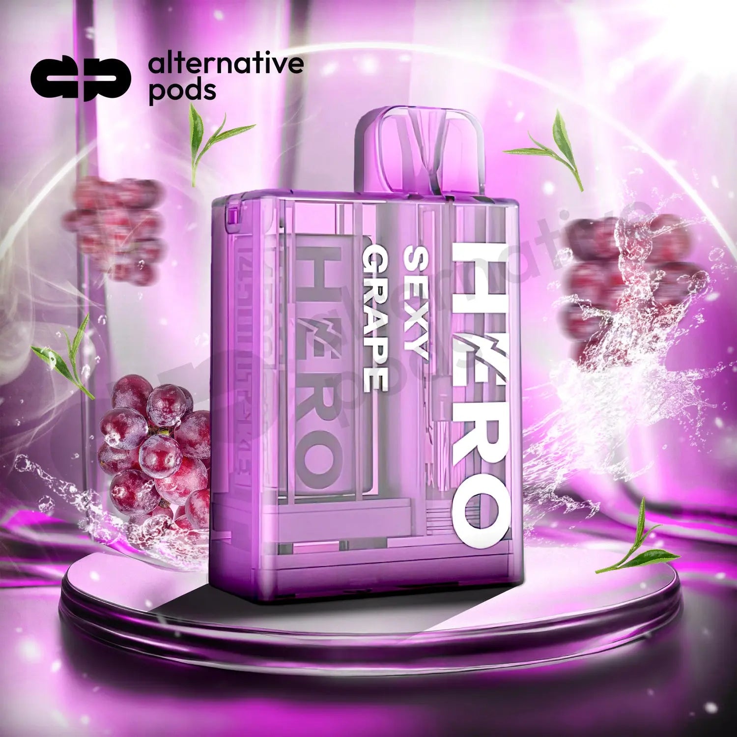 Take Off HERO Disposable Vape - Sexy Grape 