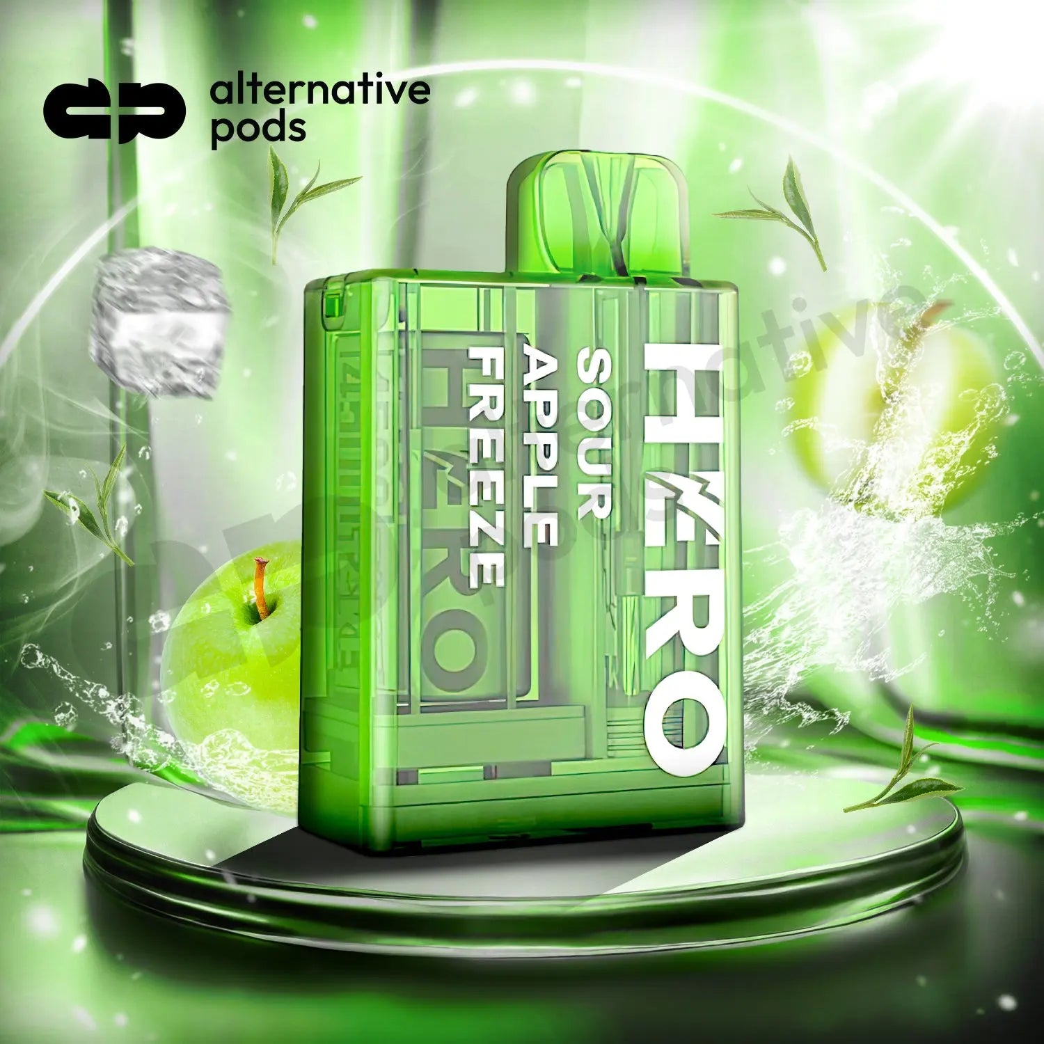 Take Off HERO Disposable Vape - Sour Apple Freeze 