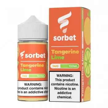 Sorbet Synthetic Nicotine E-Liquid 100ML Tangerine Lime