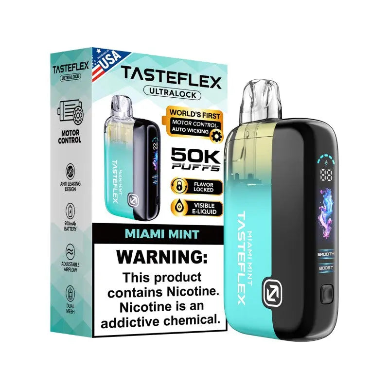 TasteFlex UltraLock 50K Disposable - Miami Mint 
