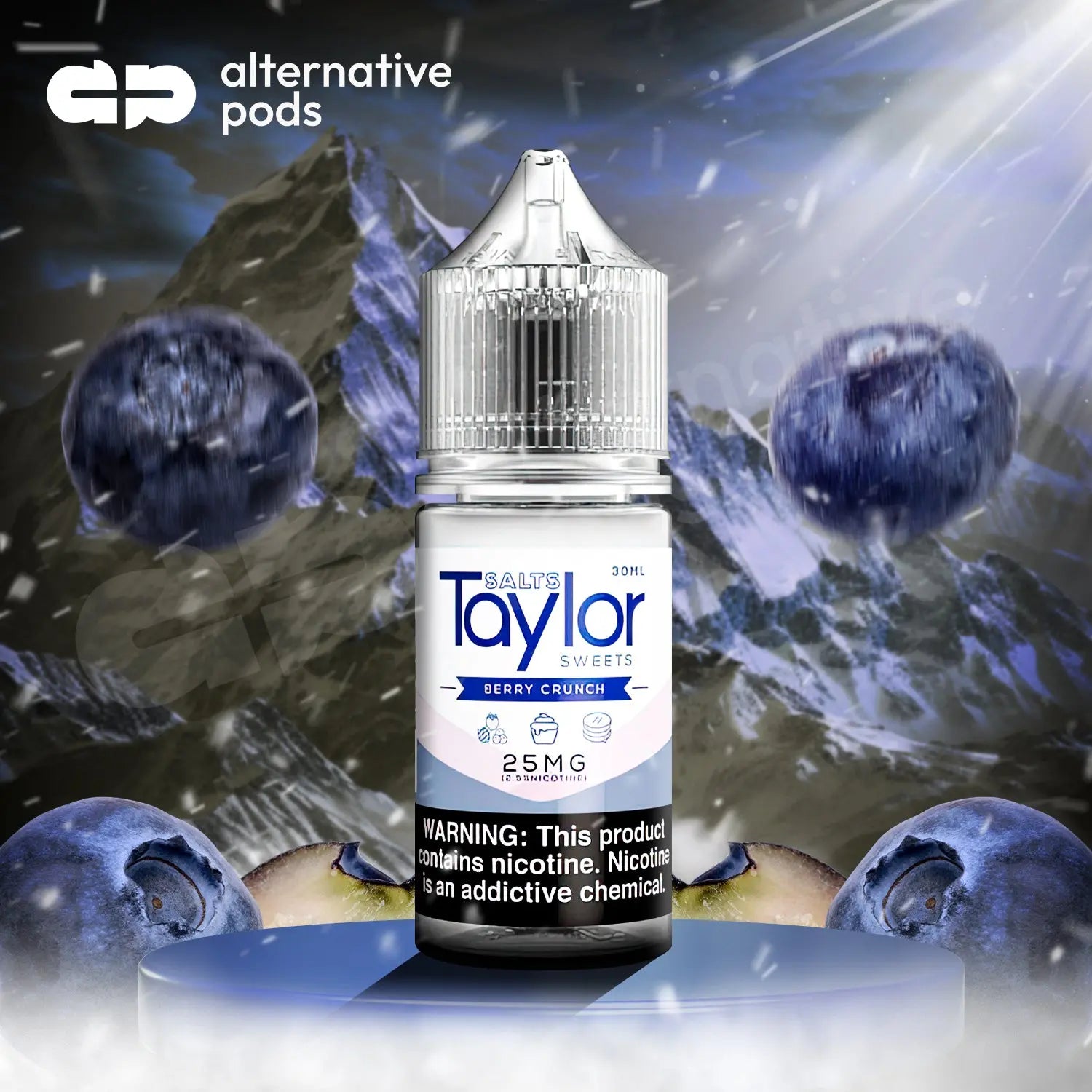 Taylor Flavors Nicotine Salt E-Liquid 30ML - Alternative pods | Online Vape & Smoke Shop