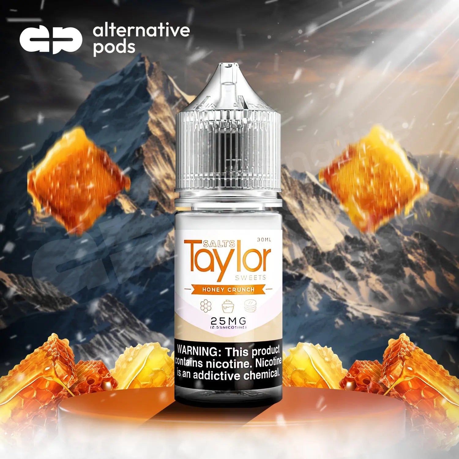 Taylor Flavors Nicotine Salt E-Liquid 30ML - Alternative pods | Online Vape & Smoke Shop