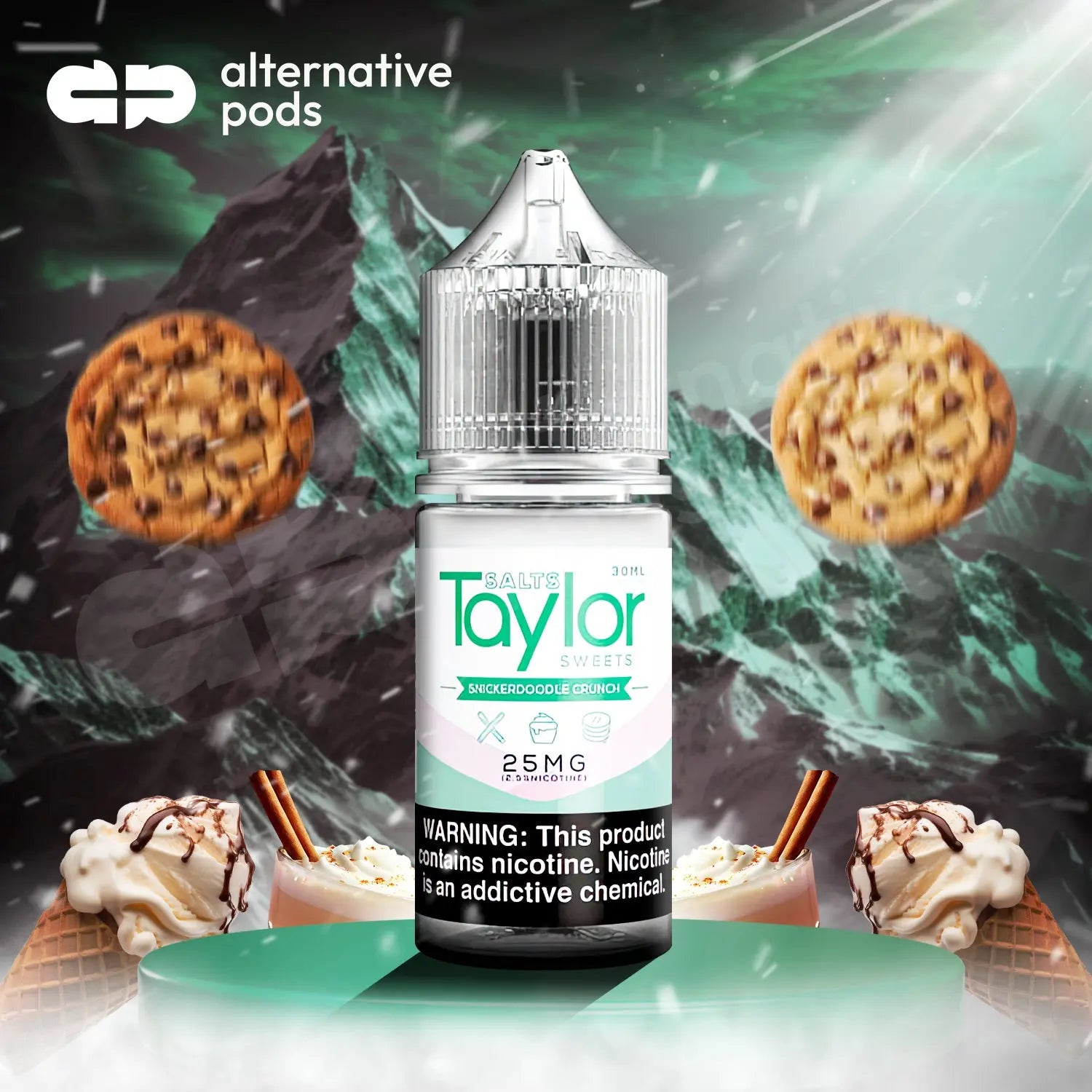 Taylor Flavors Nicotine Salt E-Liquid 30ML - Alternative pods | Online Vape & Smoke Shop