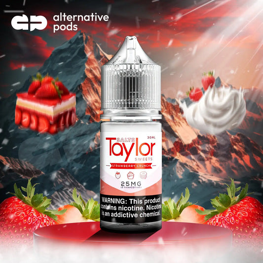 Taylor Flavors Nicotine Salt E-Liquid 30ML - Alternative pods | Online Vape & Smoke Shop