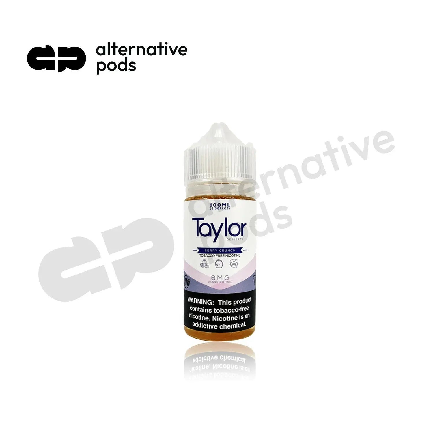 Taylor Flavors Synthetic Nicotine E-Liquid 100ML - Alternative pods | Online Vape & Smoke Shop