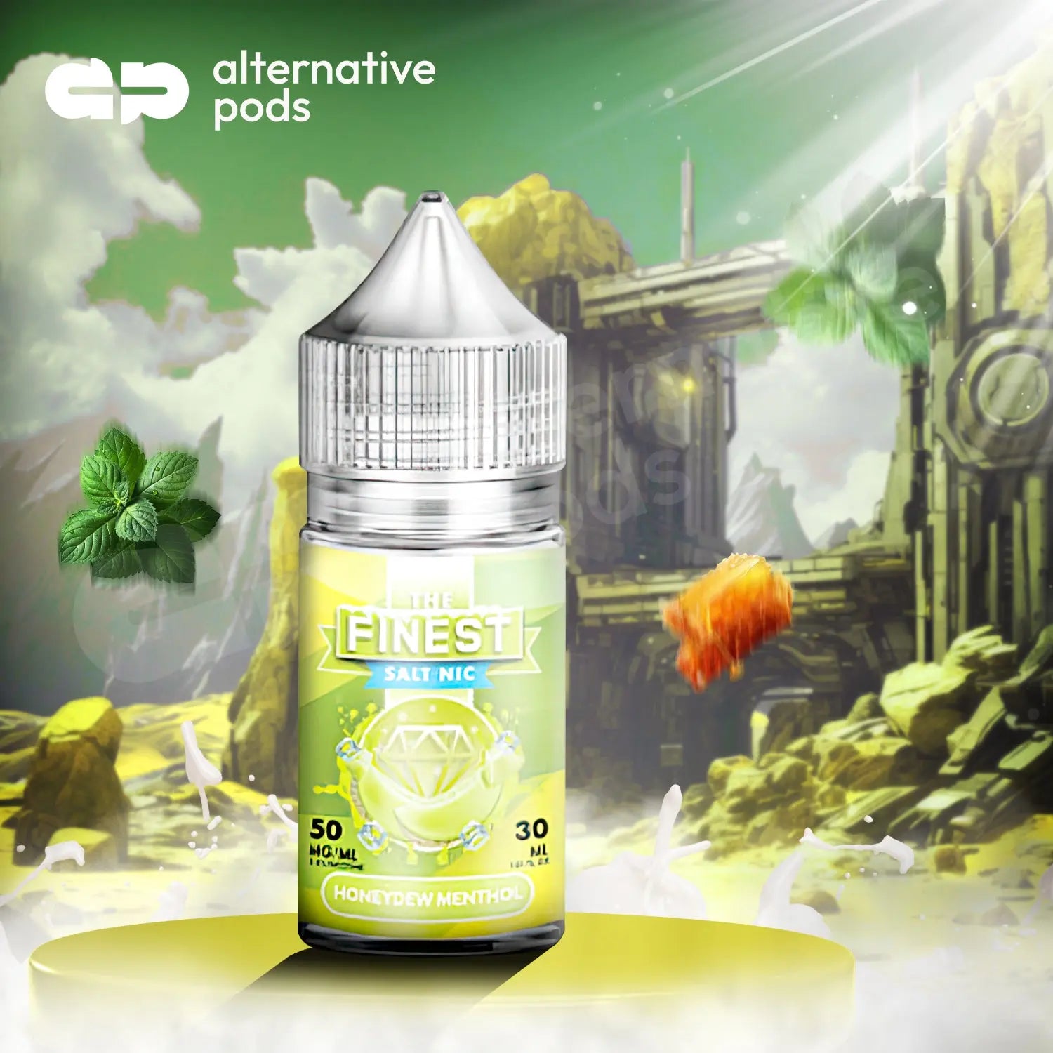 The Finest Synthetic Nicotine Salt E-Liquid 30ML - Alternative pods | Online Vape & Smoke Shop