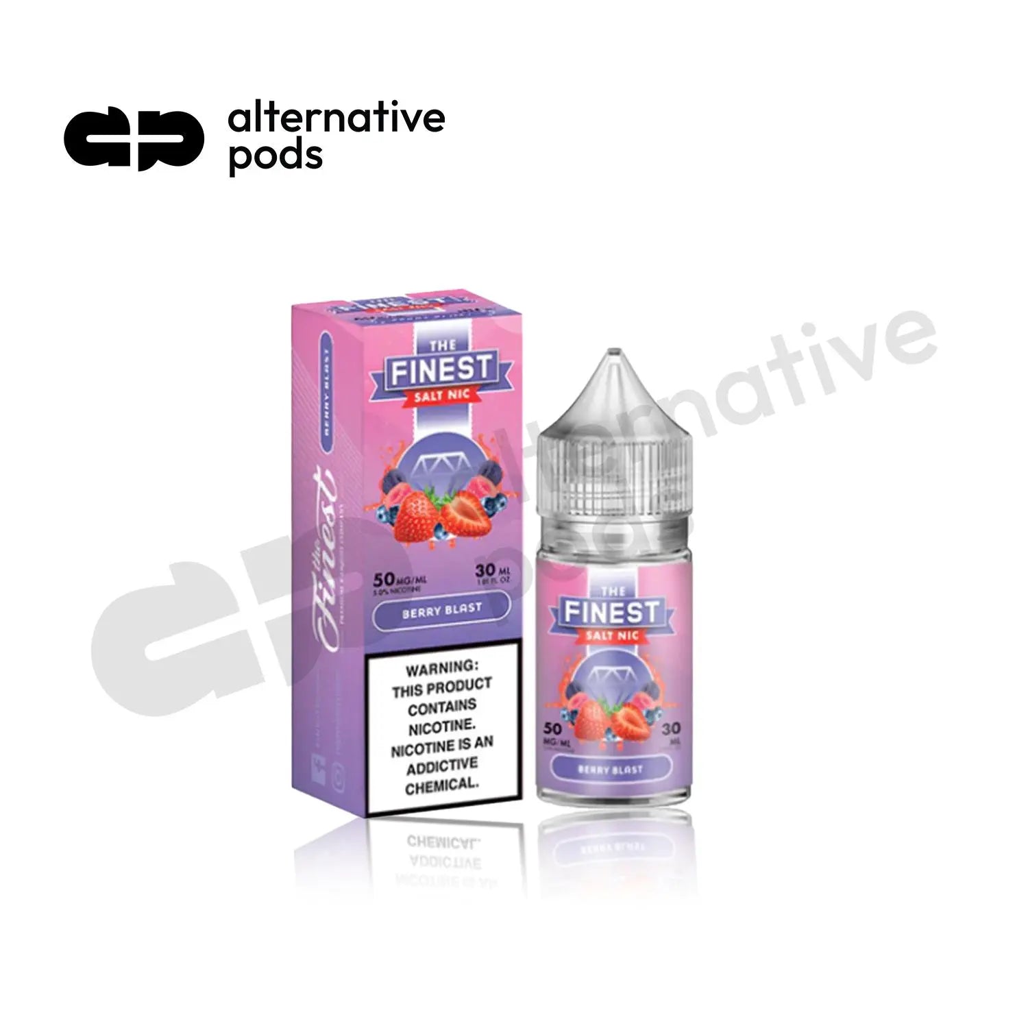 The Finest Synthetic Nicotine Salt E-Liquid 30ML - Alternative pods | Online Vape & Smoke Shop