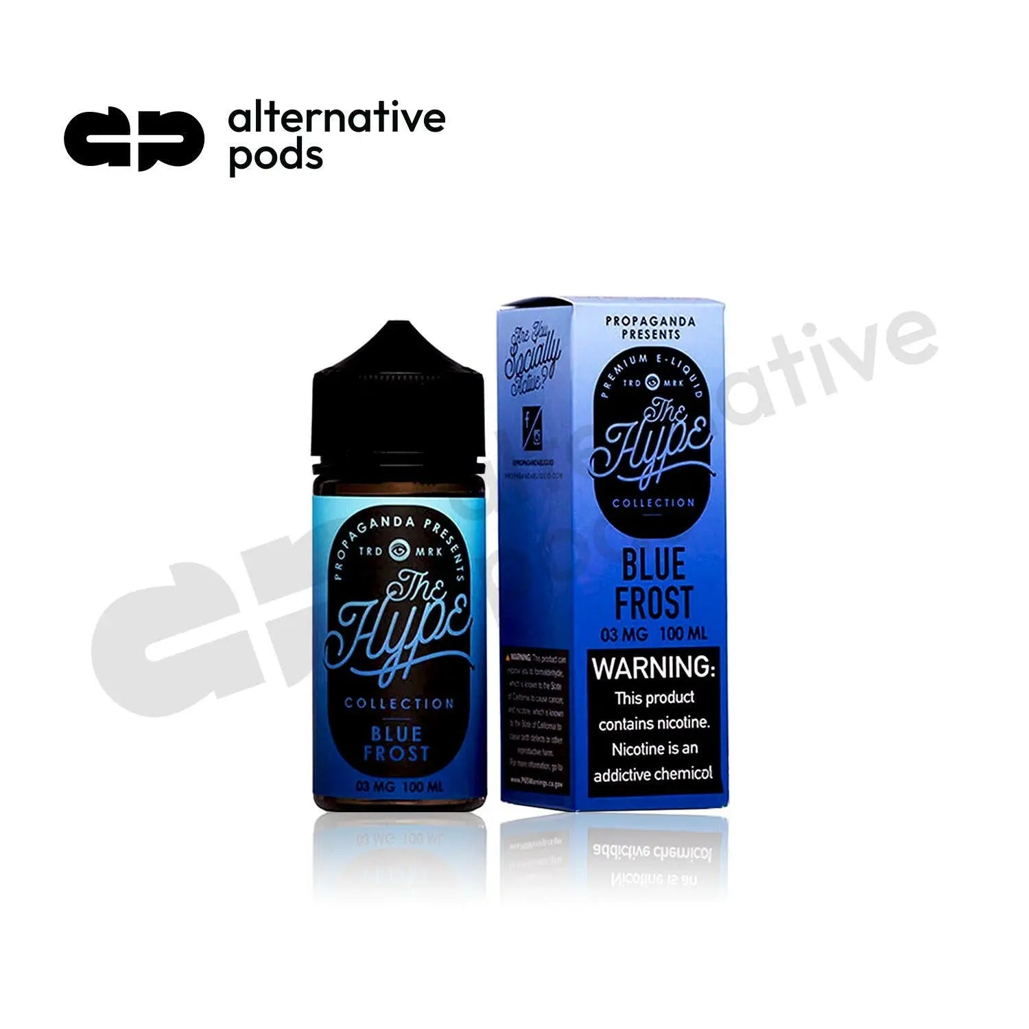 The Hype Collection By Propaganda Synthetic Nicotine E-Liquid 100ML - Alternative pods | Online Vape & Smoke Shop