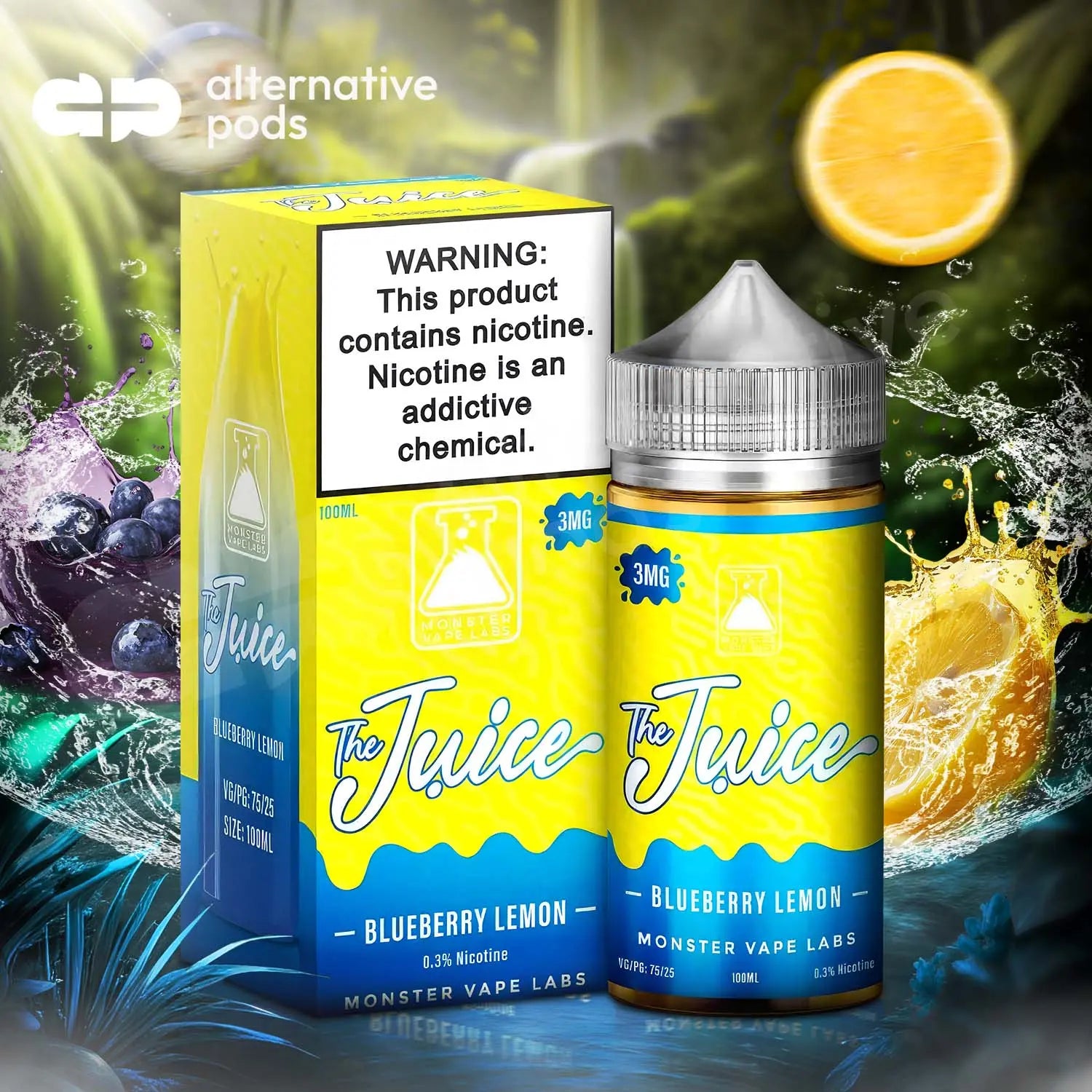 The Juice Synthetic E-Liquid 100ML By Monster Vape Labs Monster Vape Labs