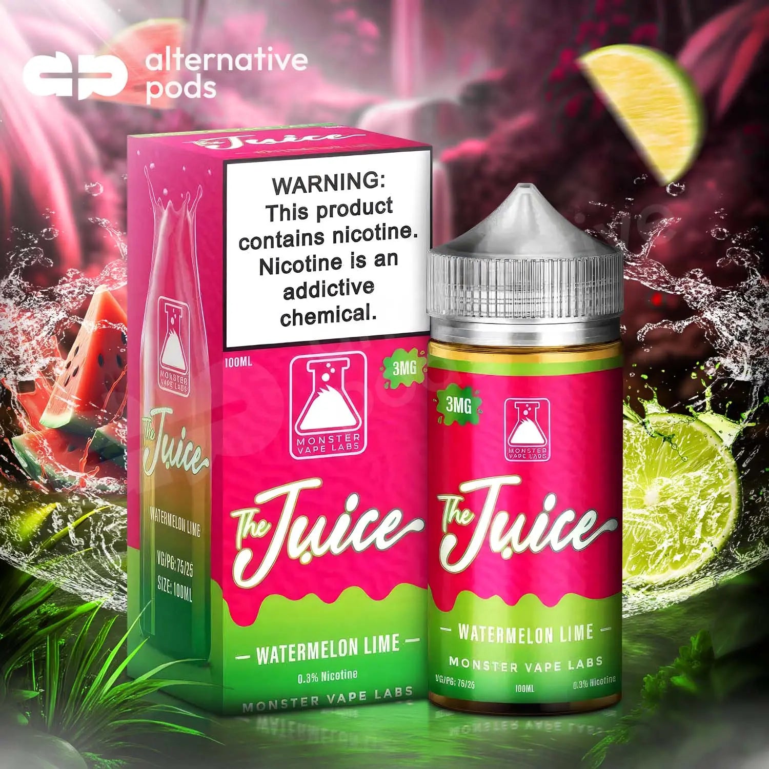 The Juice Synthetic E-Liquid 100ML By Monster Vape Labs Monster Vape Labs