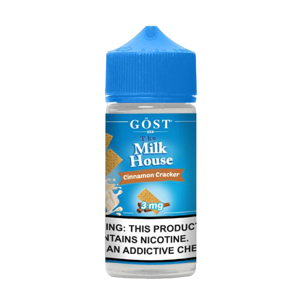 The Milk House E-Liquid By Gost Vapor 100ML Cinnamon Cracker 