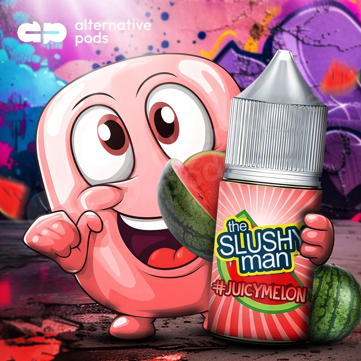 The Slushy Man Nicotine Salt E-Liquid 30ML - Alternative pods | Online Vape & Smoke Shop