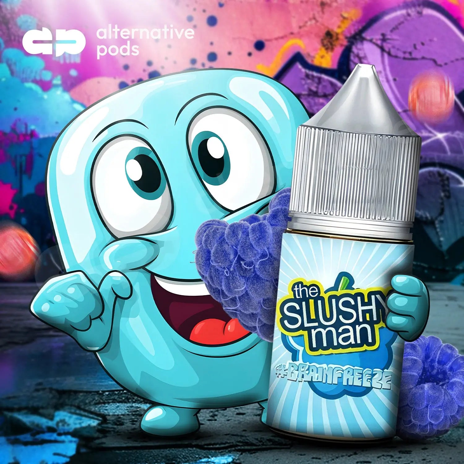 The Slushy Man Nicotine Salt E-Liquid 30ML - Alternative pods | Online Vape & Smoke Shop