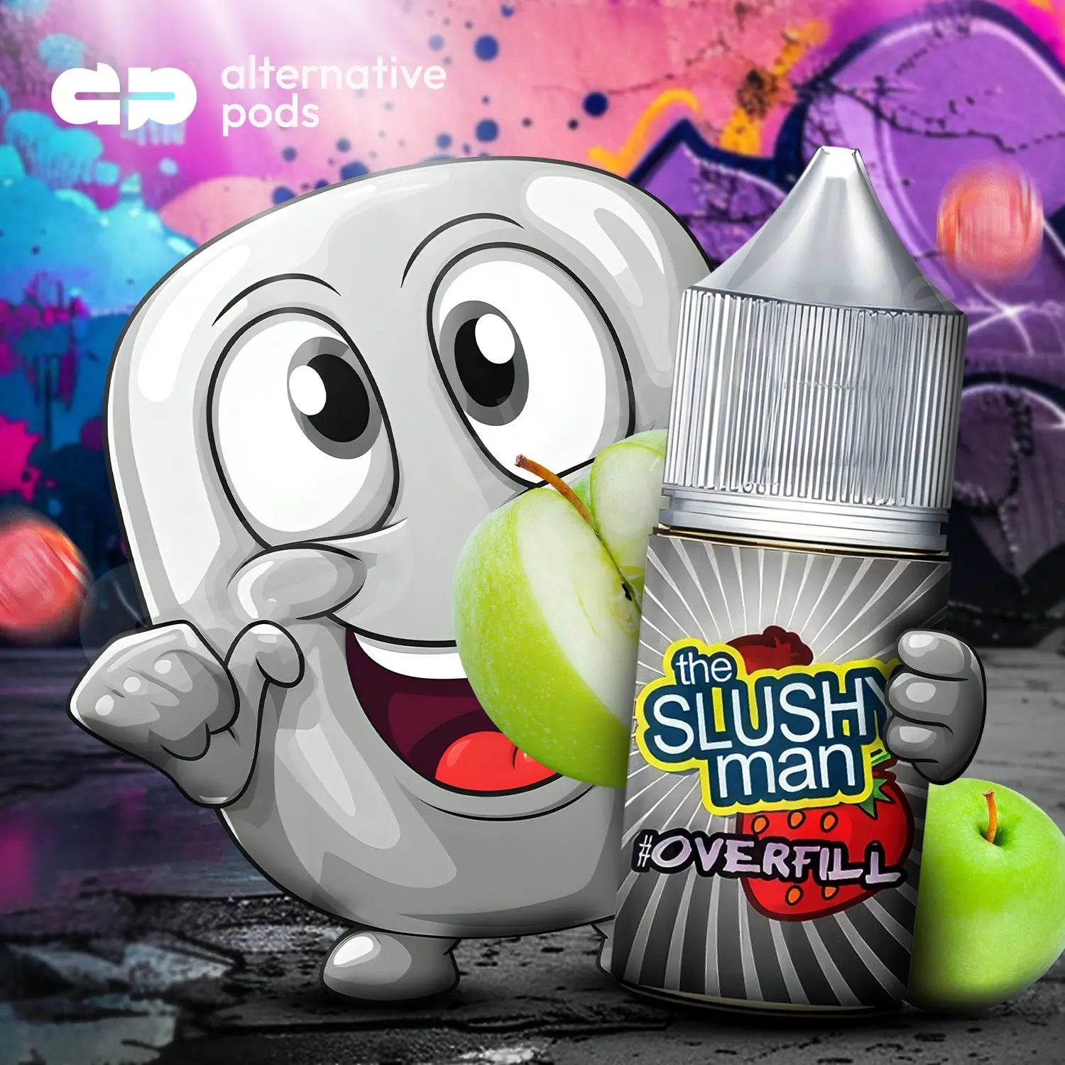 The Slushy Man Nicotine Salt E-Liquid 30ML - Alternative pods | Online Vape & Smoke Shop