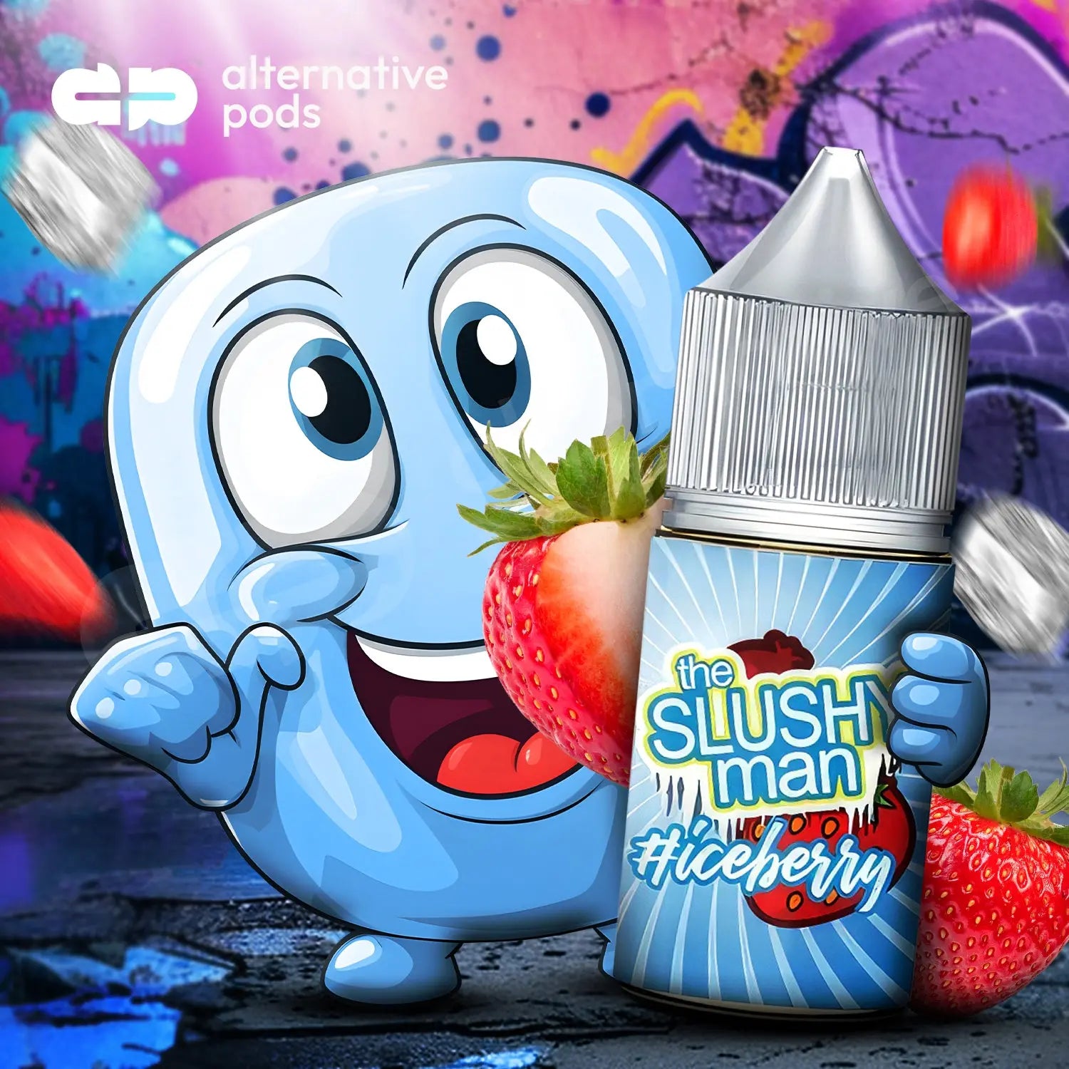 The Slushy Man Nicotine Salt E-Liquid 30ML - Alternative pods | Online Vape & Smoke Shop