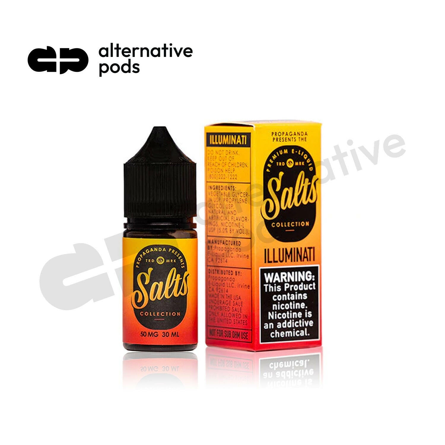 The Hype Collection By Propaganda Synthetic Nicotine Salt E-Liquid 30ML - Online Vape Shop | Alternative pods | Affordable Vapor Store | Vape Disposables