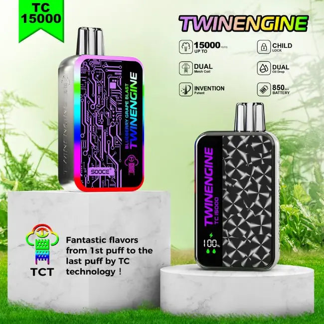 Twinengine Sooce TC15000 - Alternative pods | Online Vape & Smoke Shop