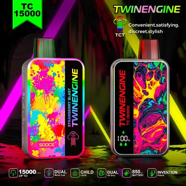 Twinengine Sooce TC15000 - Alternative pods | Online Vape & Smoke Shop