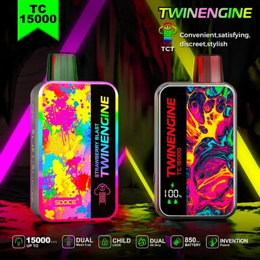 Twinengine Sooce TC15000 - Alternative pods | Online Vape & Smoke Shop