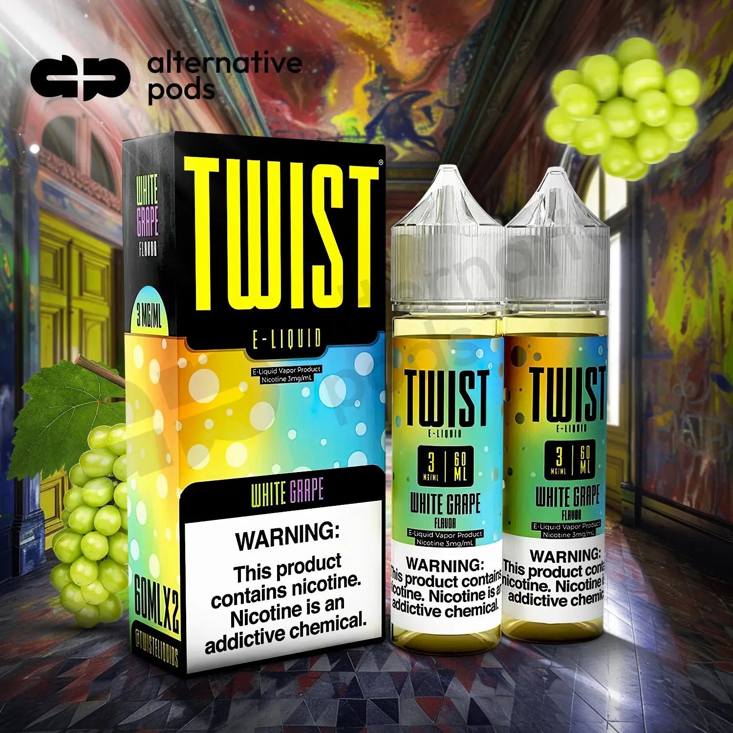 Twist E-Liquid 120ML (60ML x 2) Vape Juice Twist