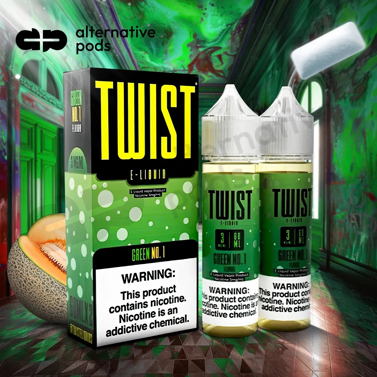 Twist E-Liquid 120ML (60ML x 2) Vape Juice