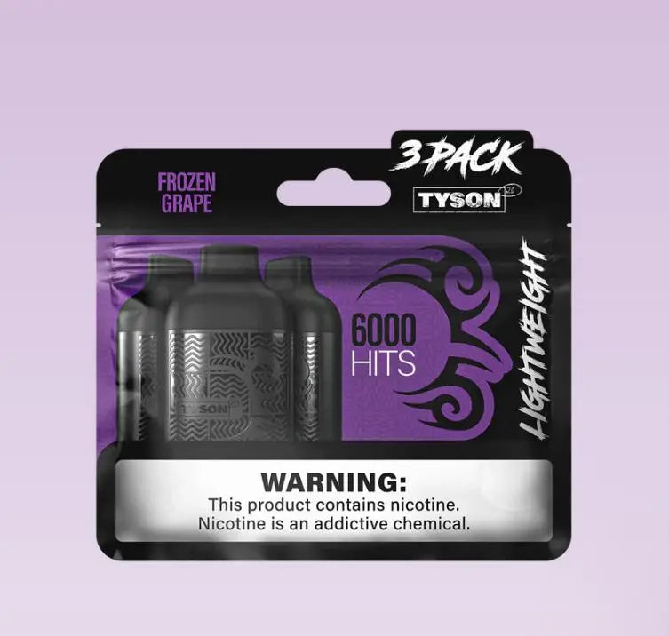 Tyson 2.0 Lightweight 6000 Hits - Frozen Grape 
