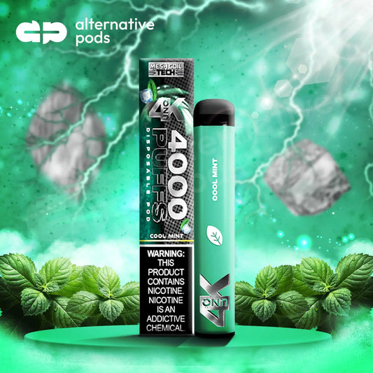 Uno 4K Disposable Vape - Cool Mint 