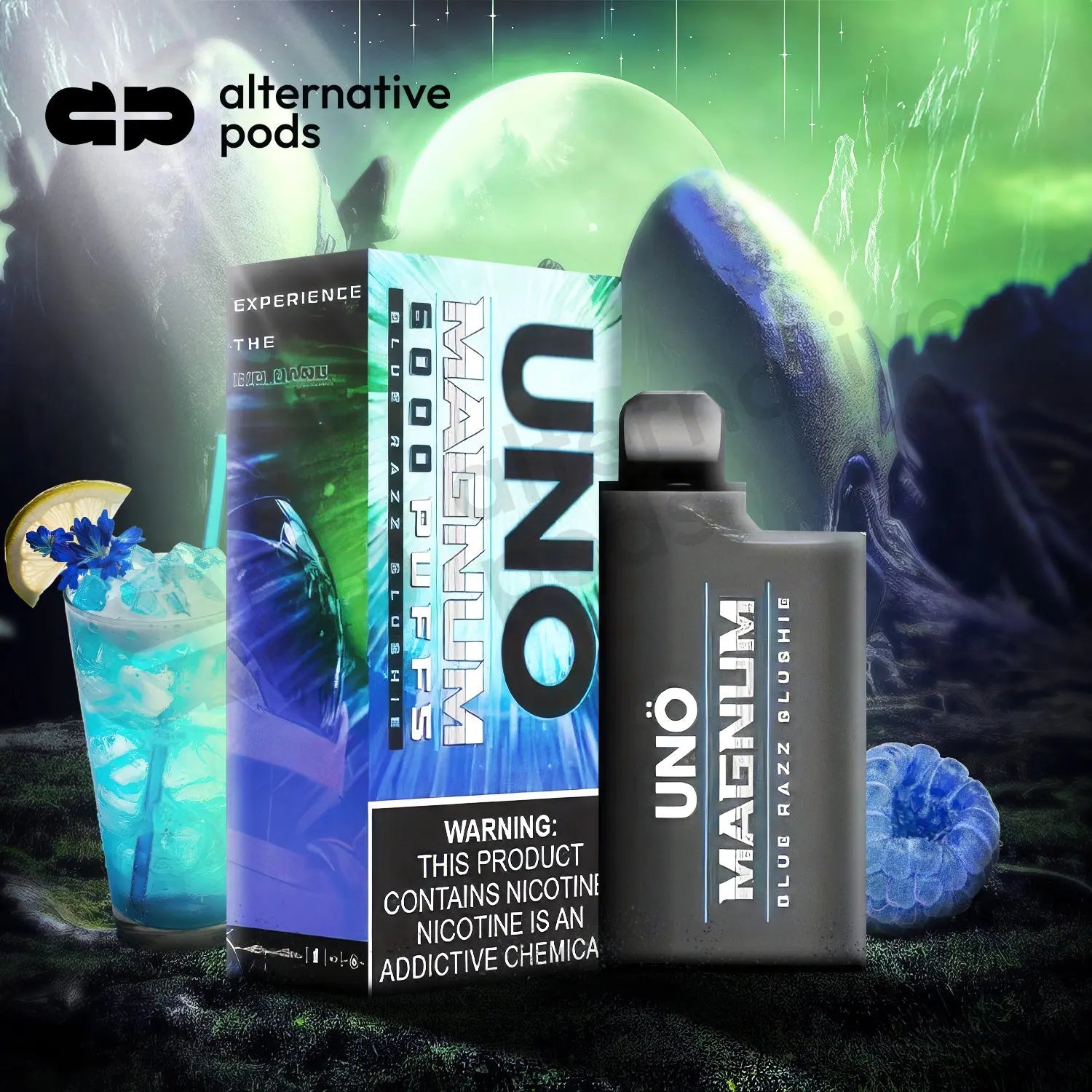 Uno Magnum 6000 Puffs Disposable Vape - Alternative pods | Online Vape & Smoke Shop