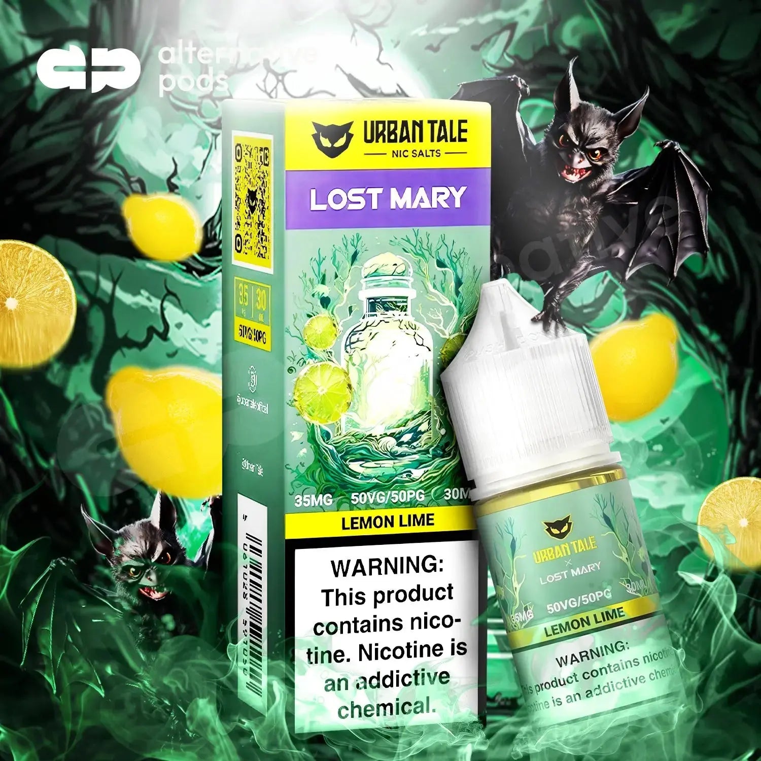 Urban Tale Salt by Lost Mary 30ml - Alternative pods | Online Vape & Smoke Shop