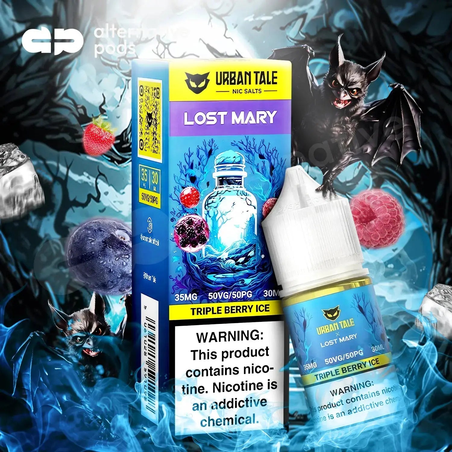 Urban Tale Salt by Lost Mary 30ml - Alternative pods | Online Vape & Smoke Shop