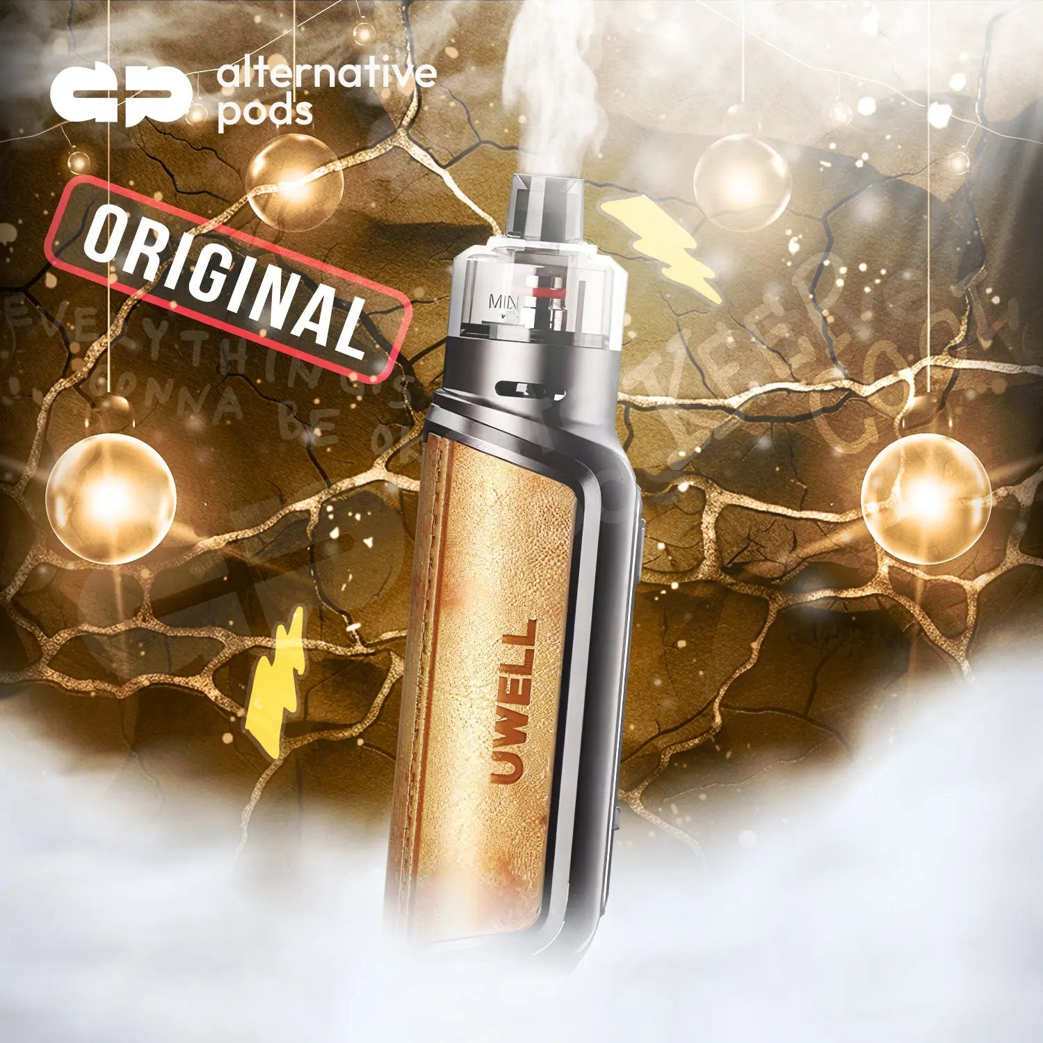 Uwell Aeglos P1 80W 18650 Pod Mod Starter Kit With Refillable 4ML Pod - Alternative pods | Online Vape & Smoke Shop