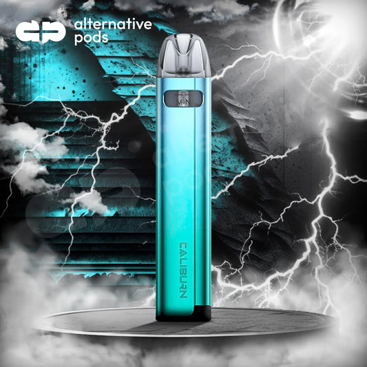 Uwell CALIBURN A2S 520mAh Pod System Starter Kit With 2 x Refillable 2ML A2 Pods - Alternative pods | Online Vape & Smoke Shop