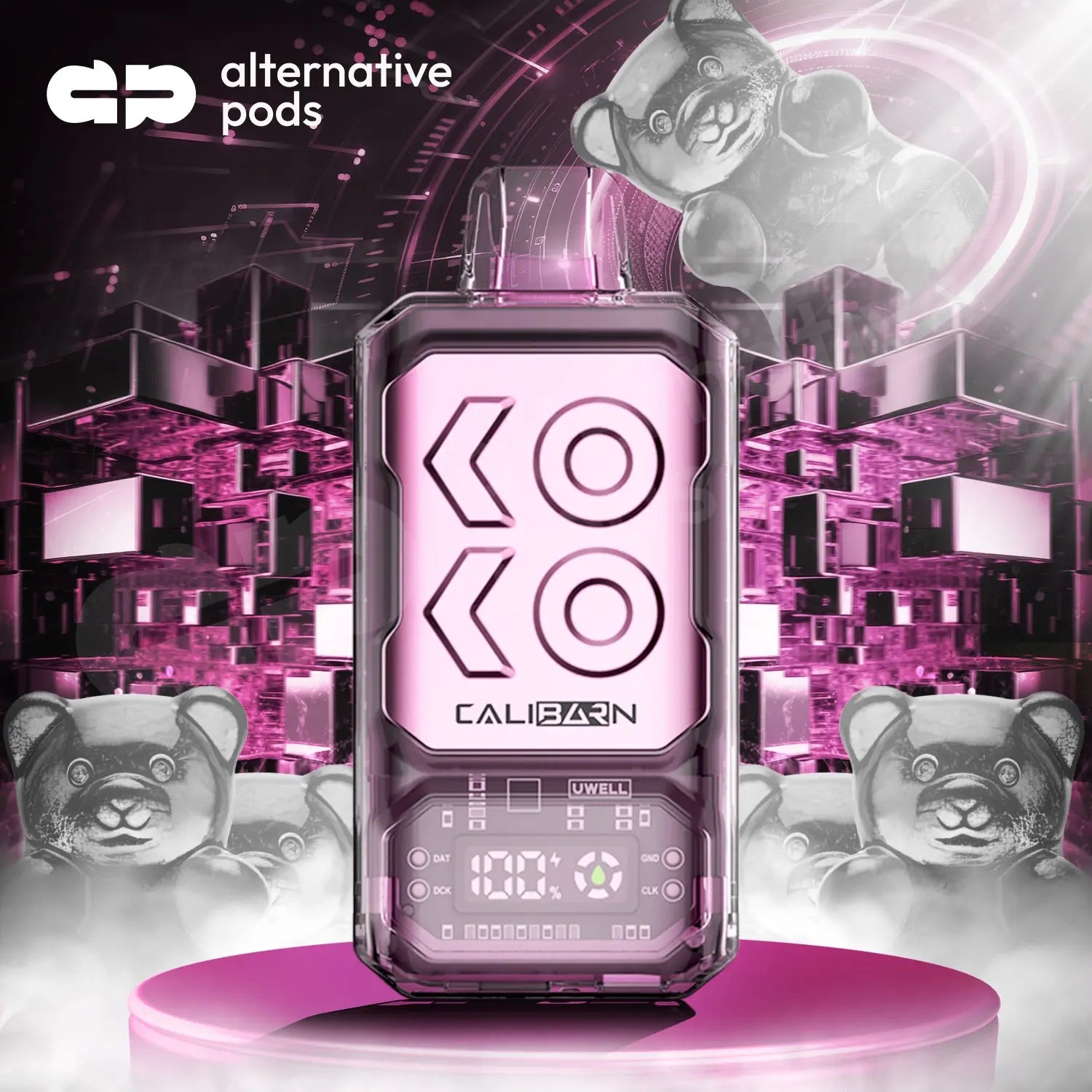 Uwell Caliburn Bar S18000 - Alternative pods | Online Vape & Smoke Shop