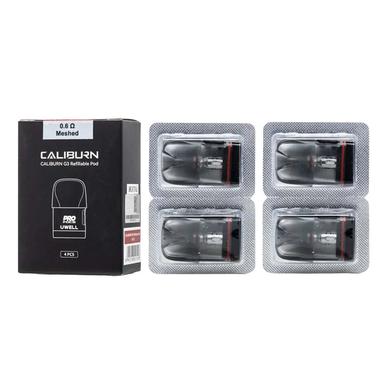 Uwell Caliburn G3 2.5ML Refillable Replacement Pod Uwell Caliburn G3 2.5ML Refillable Replacement Pod