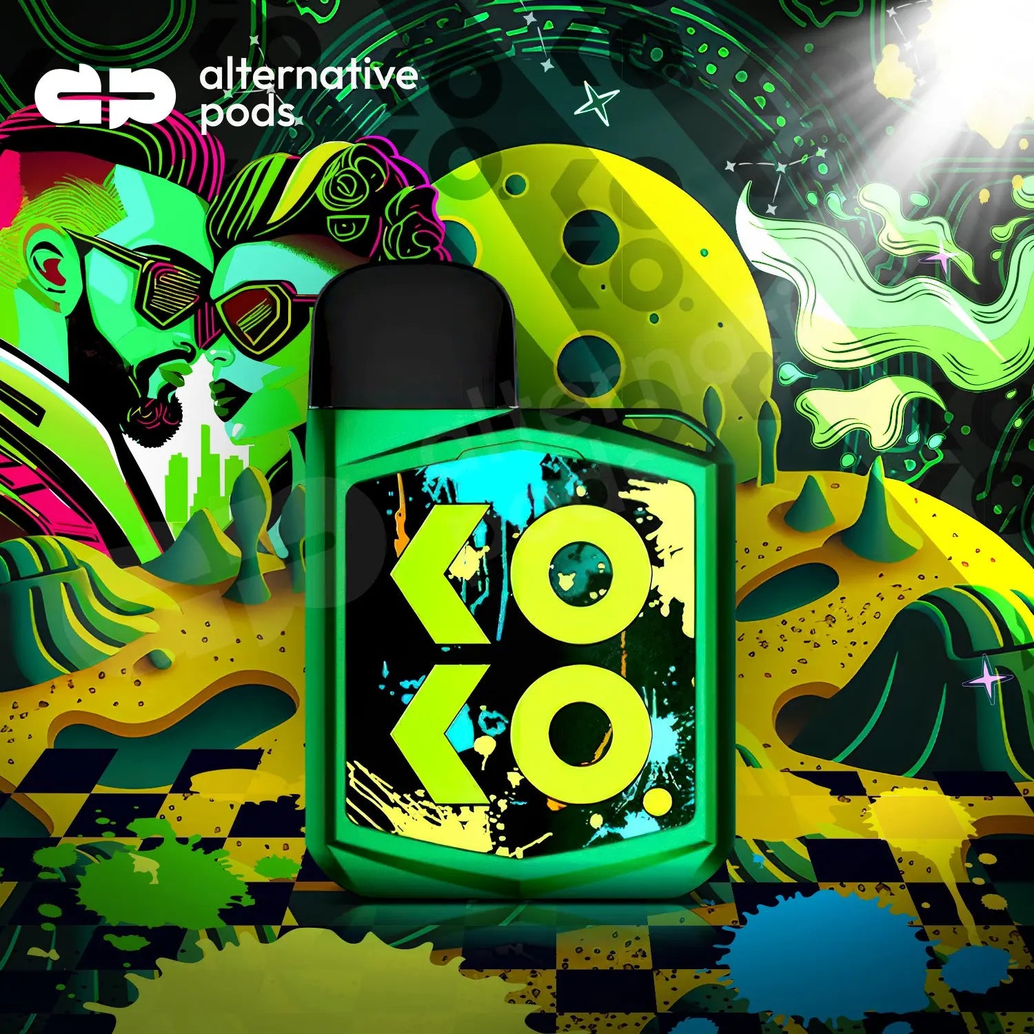 Uwell Caliburn KOKO Prime 2ML 690mAh Pod System Starter Kit - Alternative pods | Online Vape & Smoke Shop