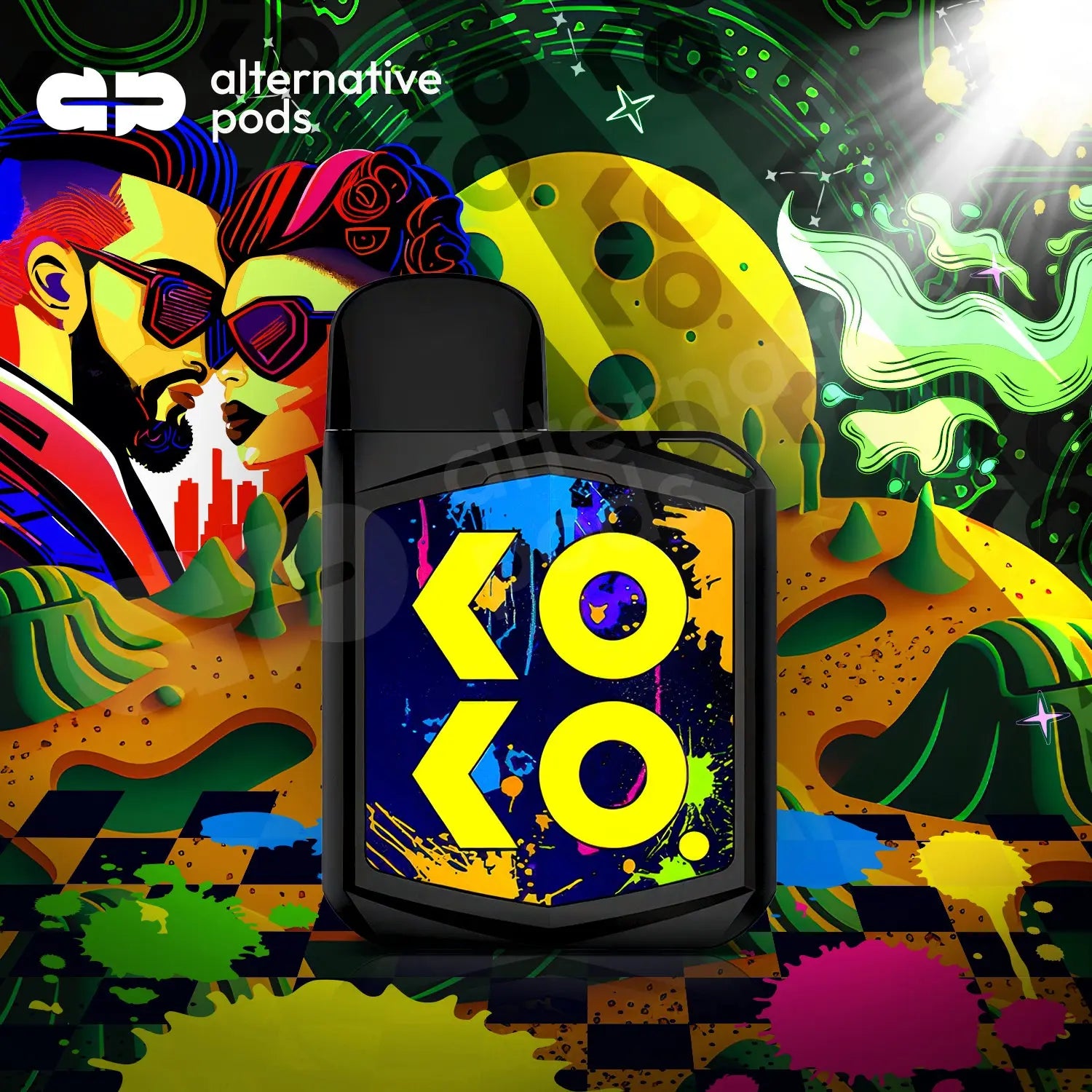 Uwell Caliburn KOKO Prime 2ML 690mAh Pod System Starter Kit - Alternative pods | Online Vape & Smoke Shop