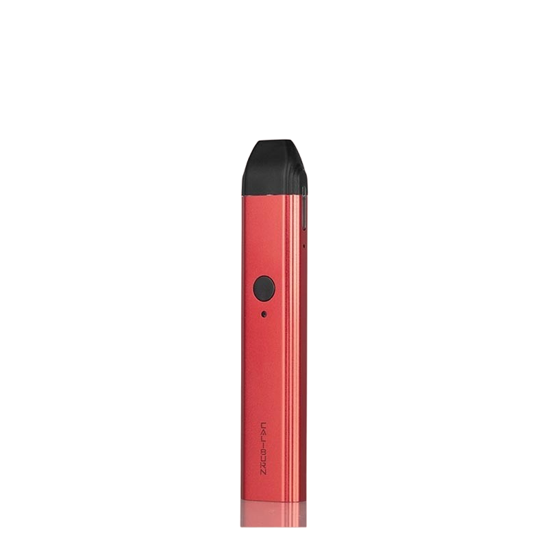 Uwell Caliburn 11W 520mAh Portable Pod System Starter Kit With 2 x 2ML Refillable Pods  Red 