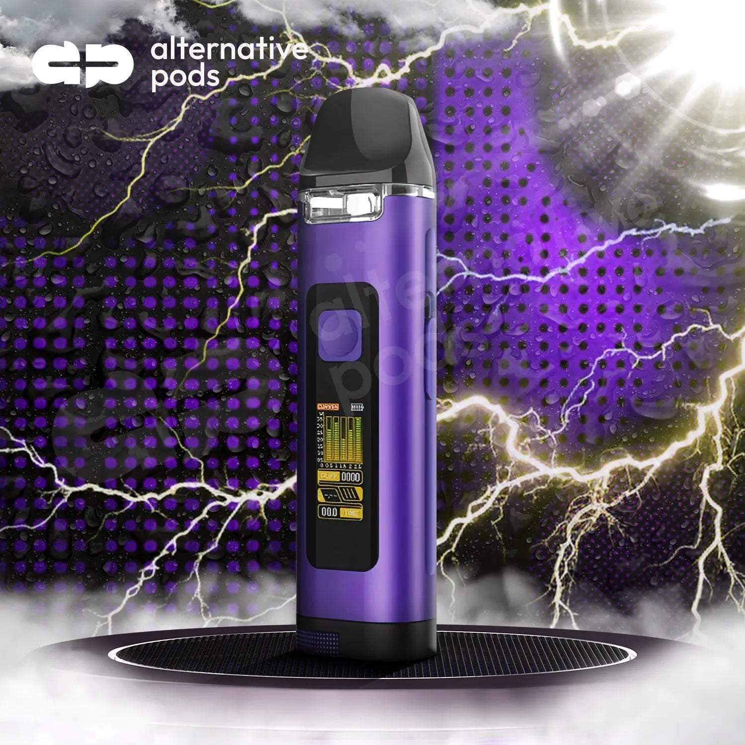 Uwell Crown D 1100mAh Pod Mod Starter Kit With Refillable 3ML Cartridge Pod - Alternative pods | Online Vape & Smoke Shop