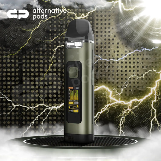 Uwell Crown D 1100mAh Pod Mod Starter Kit With Refillable 3ML Cartridge Pod - Alternative pods | Online Vape & Smoke Shop