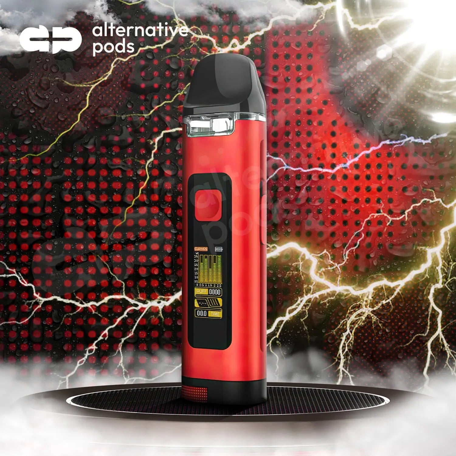 Uwell Crown D 1100mAh Pod Mod Starter Kit With Refillable 3ML Cartridge Pod - Alternative pods | Online Vape & Smoke Shop