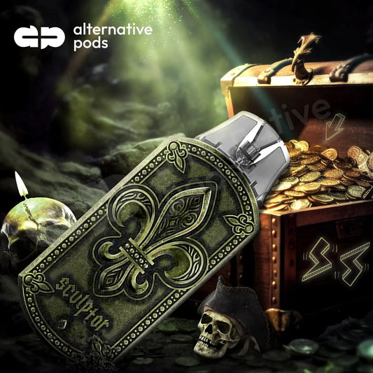 Uwell Sculptor 370mAh Pod System Starter Kit With 2 x 1.6ML Refillable Pod - Alternative pods | Online Vape & Smoke Shop