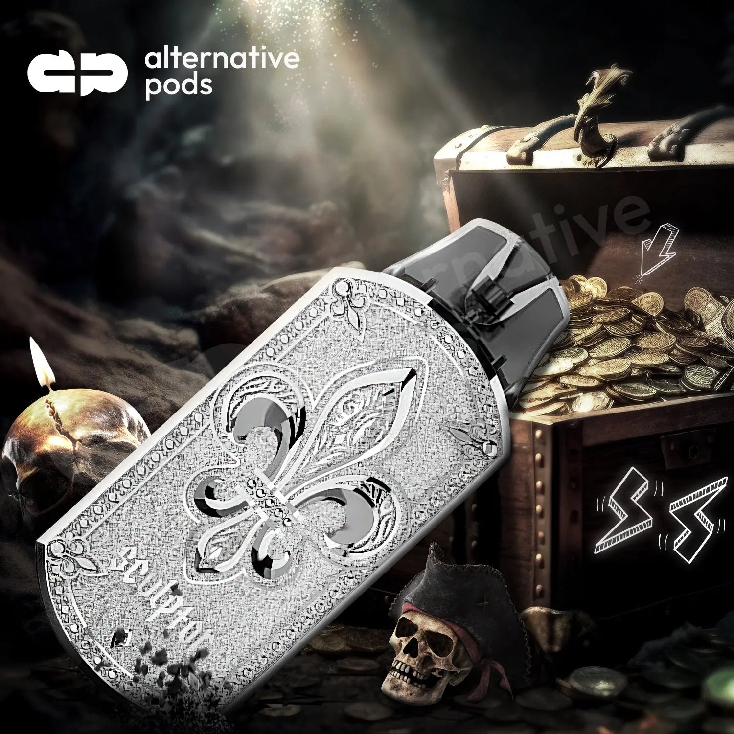 Uwell Sculptor 370mAh Pod System Starter Kit With 2 x 1.6ML Refillable Pod - Alternative pods | Online Vape & Smoke Shop