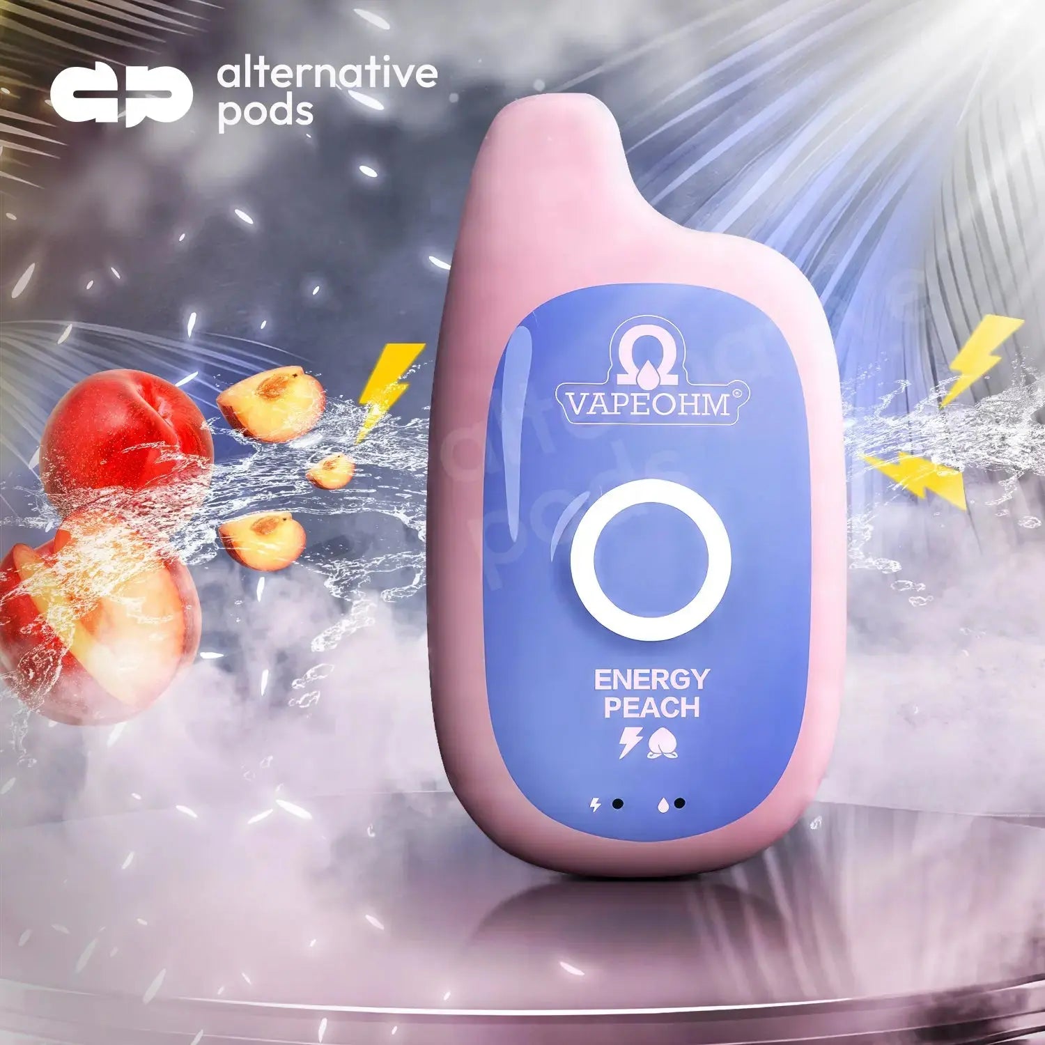 VAPEOHM SUPREME 6K  - Energy Peach 