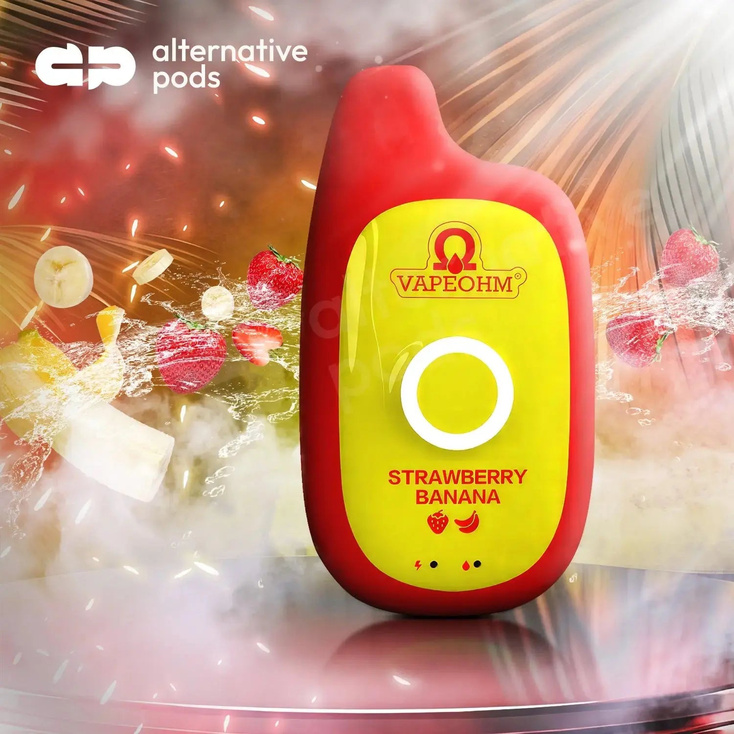 VAPEOHM SUPREME 6K  - Strawberry Banana 