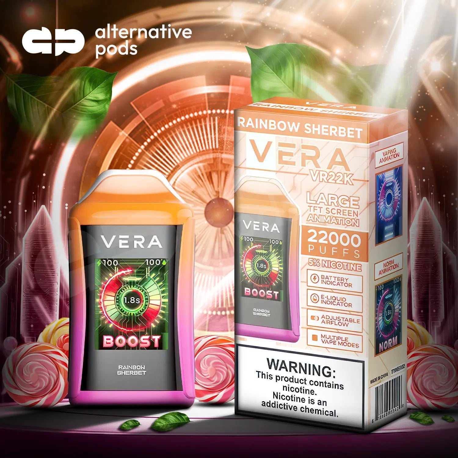 VERA VR22000 Disposable - Alternative pods | Online Vape & Smoke Shop