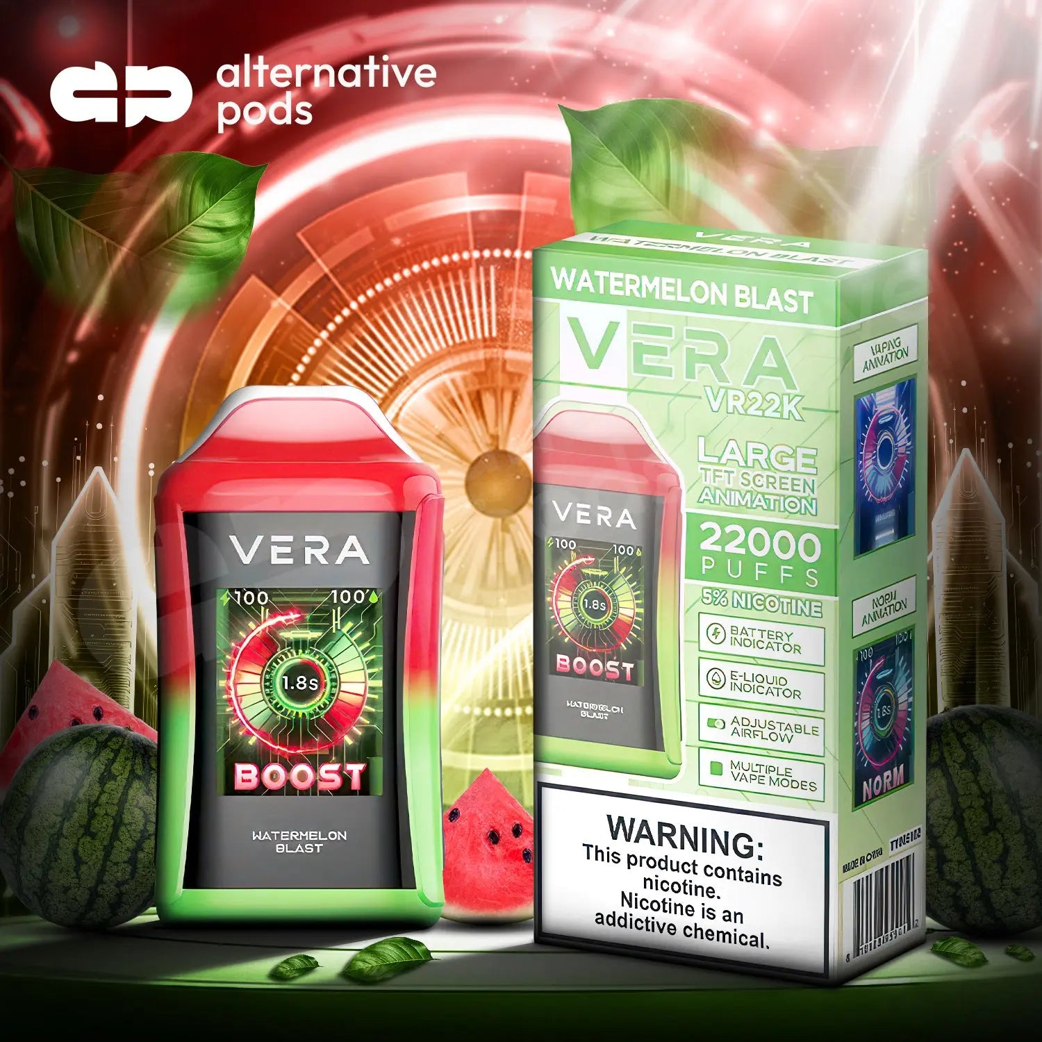 VERA VR22000 Disposable - Alternative pods | Online Vape & Smoke Shop