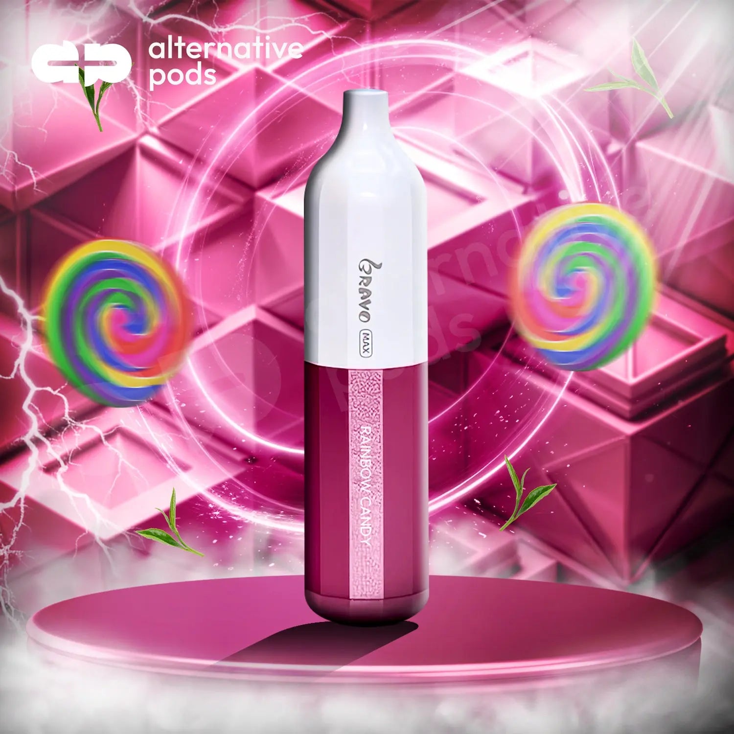 VFUN BRAVO MAX Disposable Vape - Rainbow Candy 