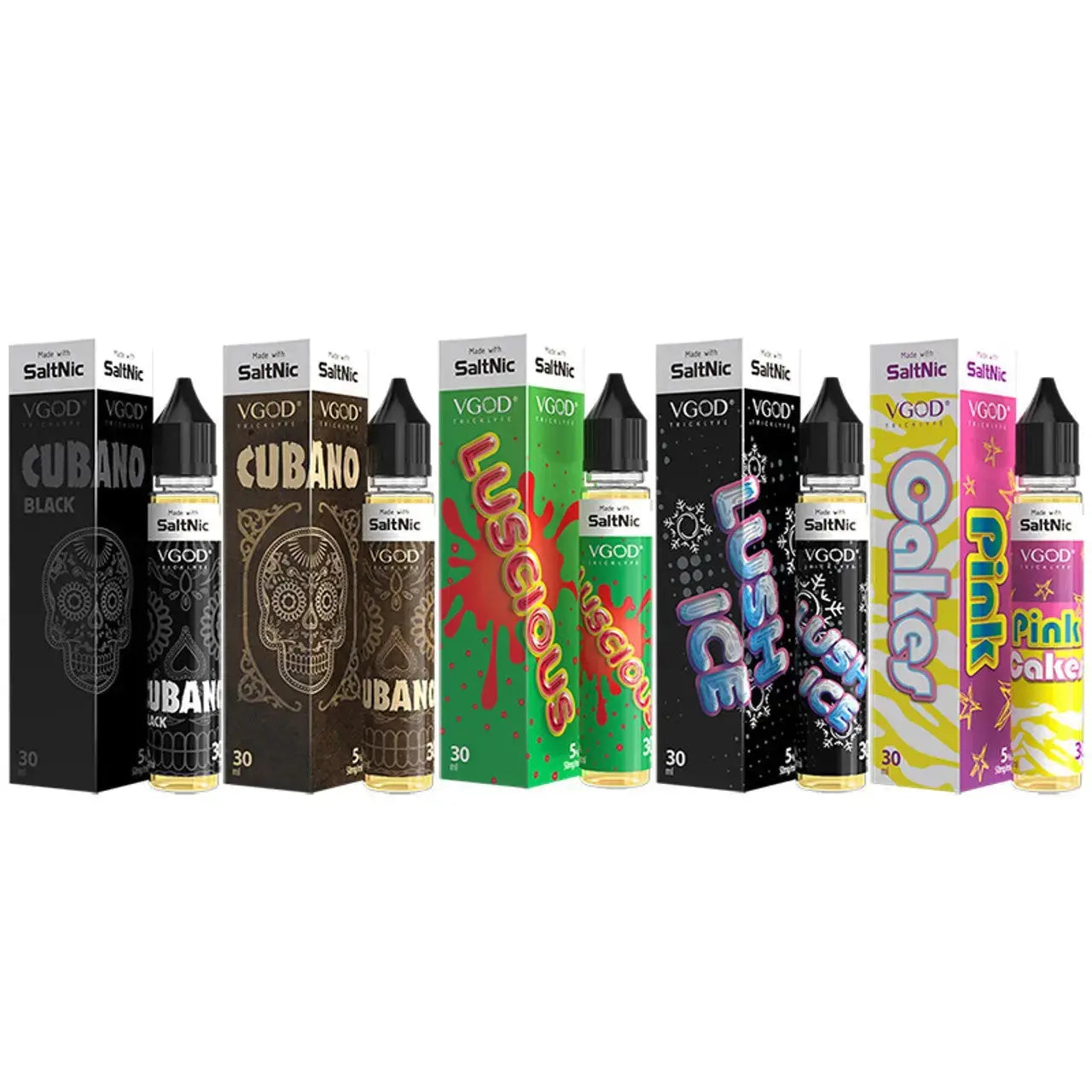 VGod Made With SaltNic Nicotine Salt E-Liquid 30ML - Alternative pods | Online Vape & Smoke Shop