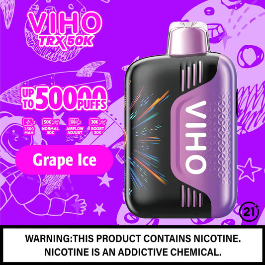 VIHO TRX 50K Disposable - Grape Ice 